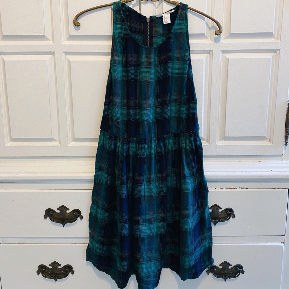 Plaid Tank dress